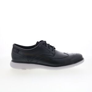 Rockport Mens Garett Wingtip Black Shoes (NWT)